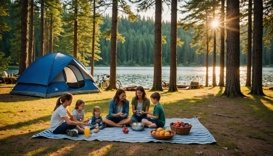 Vivre des vacances nature en famille au camping la guyonnière