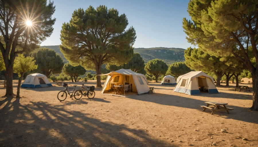 Balades et villages à découvrir dans le vaucluse autour des campings économiques avec le camping la simioune