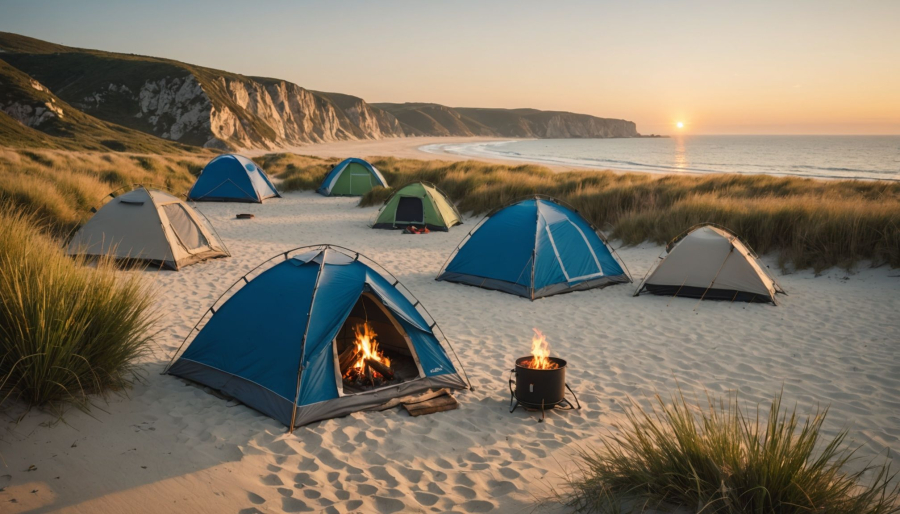 Explorer le camping a la frontiere espagnole depuis hendaye